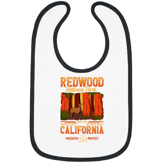 Bear Pet National Park Tee californias Bear Redwood National Park Bibs
