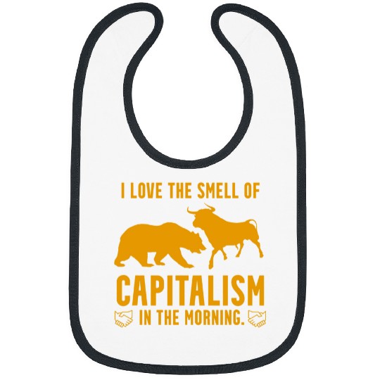 Bear Pet Bear vs Bull Market Crypto Investor Trader Stock Capitalism Bibs