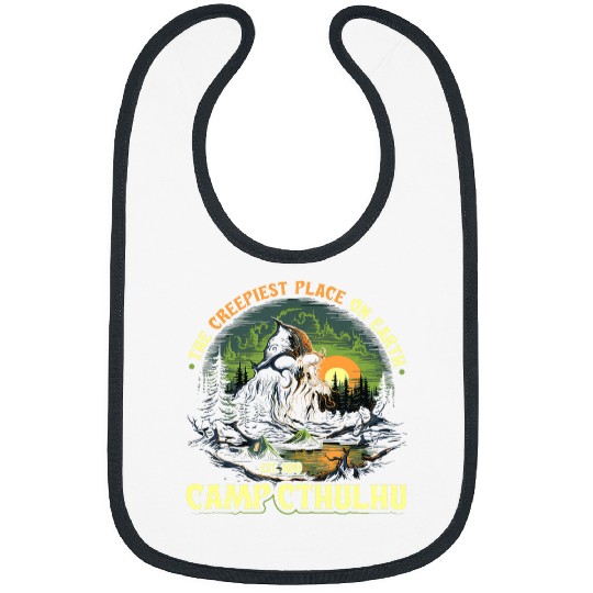 Camp Cthulhu Cosmic Horror Camping Cthulhu Bibs