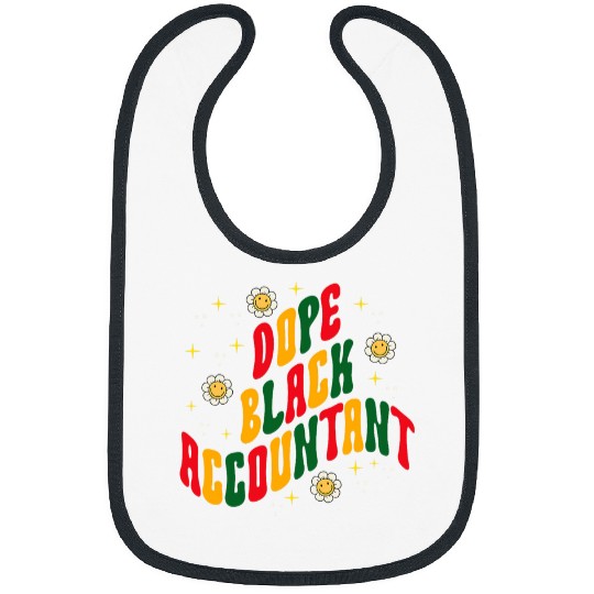 Black Accountant African American Accounting Black History 23 Bibs