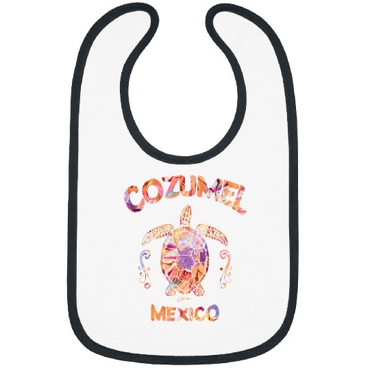 Turtle Pet Cozumel Mexico Sea Turtle 7 Bibs