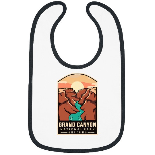 Grand Canyon National Park Throwback Design Classic Bibs