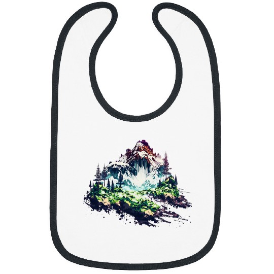 Beautiful mountain landscape for hiking 1 Bibs