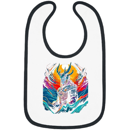Loki Norse Mythology Viking Bibs
