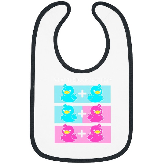 Duck Pet What The Duck Are They Twin Gender Reveal For Mom And Dad Bibs