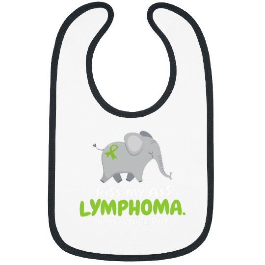 Elephant Pet kisss My asss Lymphoma Have a Nice Day Elephant Bibs