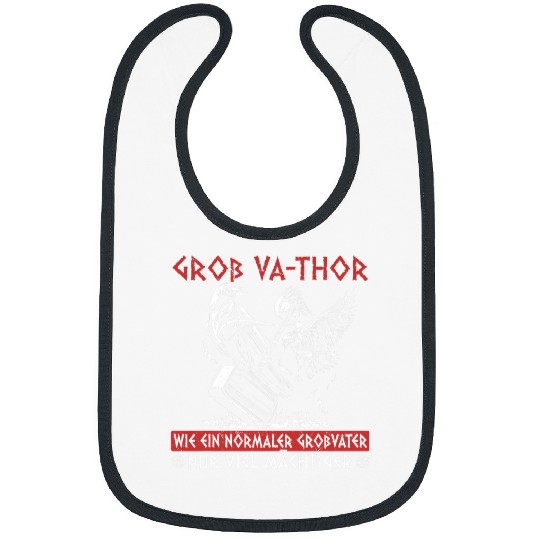 Mens Large Vathor Cool Saying Fathers Day Gift Viking Bibs