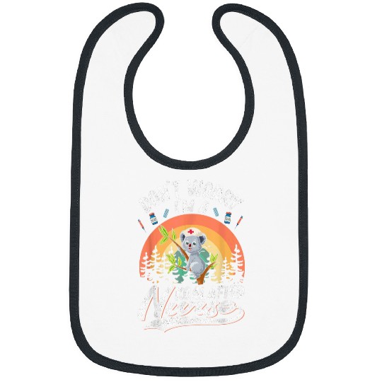 Koala Pet nurses Cute Nursing Health Care Bibs