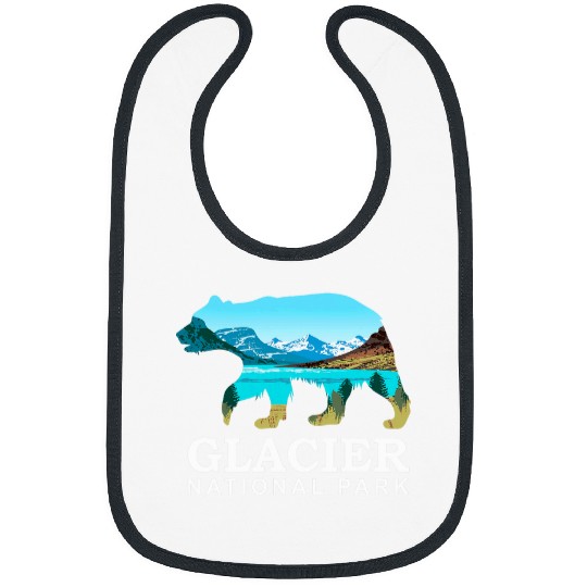 Bear Pet Glacier National Park Montana Bear Road Trip Outdoors Bibs