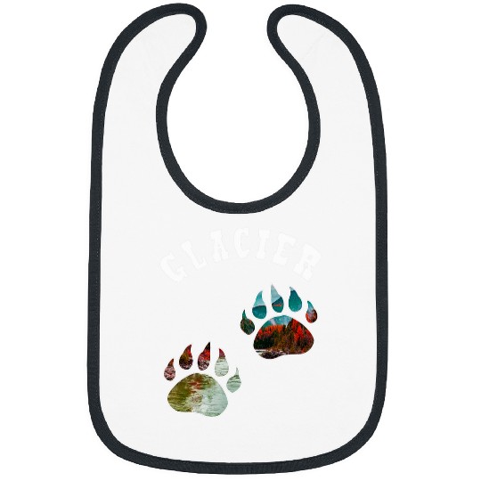Bear Pet Glacier National Park Bear Design Bibs