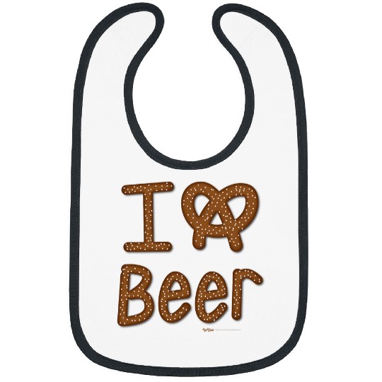 Beer Fun I Love Beer Oktoberfest Munich Germany Flag Drinking Bibs