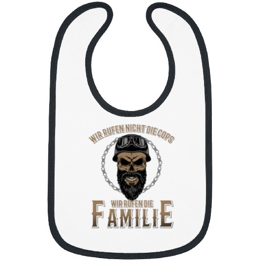 Police Job We dont call the police We call the family biker Bibs