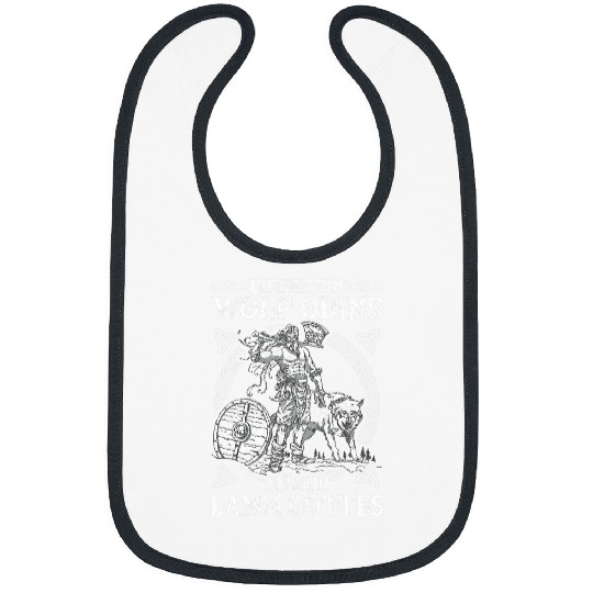 Dear A wolfs Odins As A Lamb of God Nordmann Viking 1 Bibs