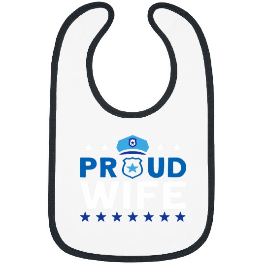 Police Job Proud Wife Police Officer Wife Police Wife Bibs