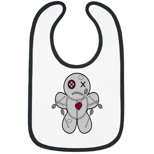 Bear Pet Gothic Pastel Teddy Bear Creepy Voodoo Bat 54 Bibs