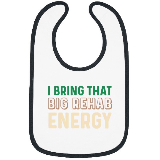Rehab Team Energy PT Month OT SLP Therapist Physical Therapy Bibs