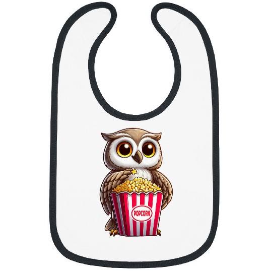 Sloth Pet Cute Comic Sloth Popcorn carnivals Costume Cinema 2 Bibs