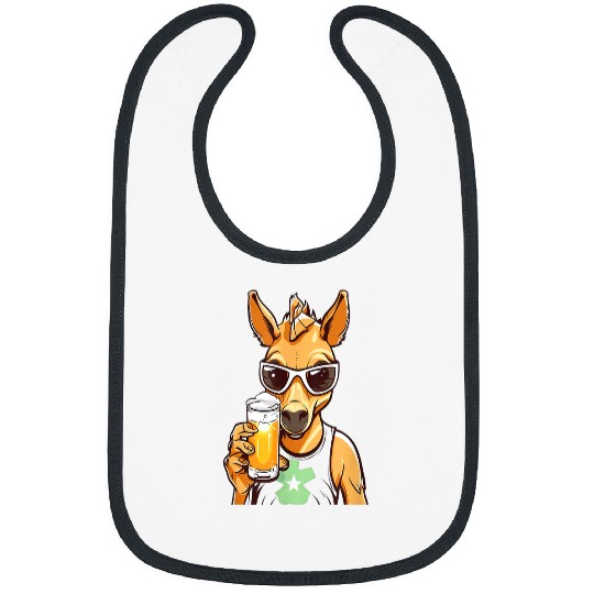 Beer Fun Horse Drinking Beer Wearing Sunglasses Equestrian Horses Bibs