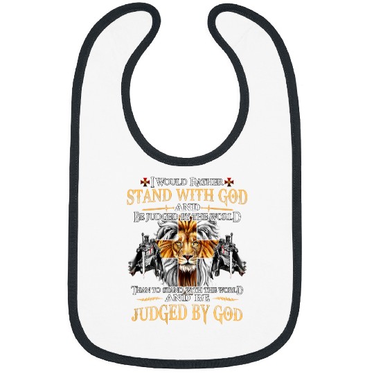 Lion Pet Knights Templar Lion Of Judah Crusader Bible Verse on Back Bibs