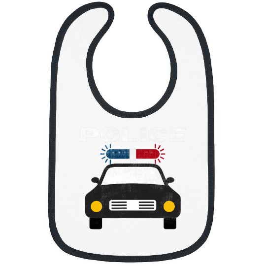 Cool Policeman Law Enforcement Deputy Kawaii Police Mobile Bibs