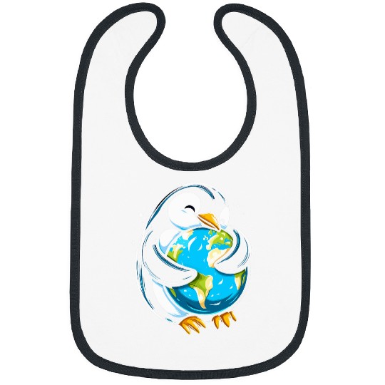 Penguin Pet Earth Day Funny Animal Earth Day Environmental 1 Bibs
