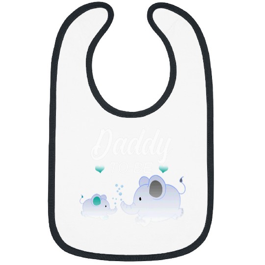 Elephant Pet Mens Daddy To Be Elephant Baby Shower For Boy Bibs