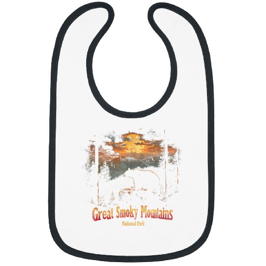 Bear Pet The Great Smoky Mountains vintages Black Bear National Park 4 Bibs