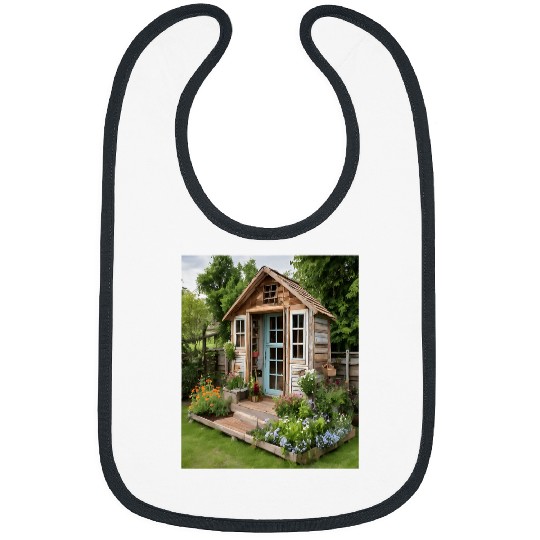 Chicken Coop Garden Shed Transformation Bibs