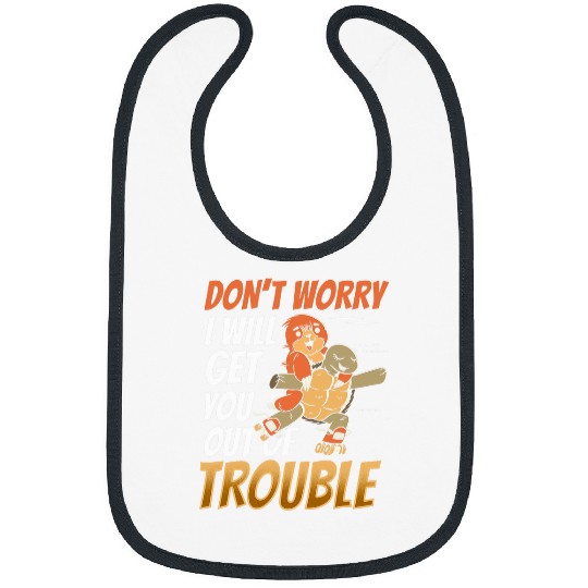 Sloth Pet Skating Friends Trouble Humor Cute Turtle Troublemaker Sloth Bibs