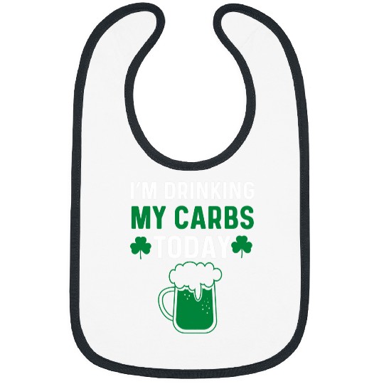 Beer Fun St Patricks Day Drinking Carbs Keto Diet Low Carb Green Beer Bibs