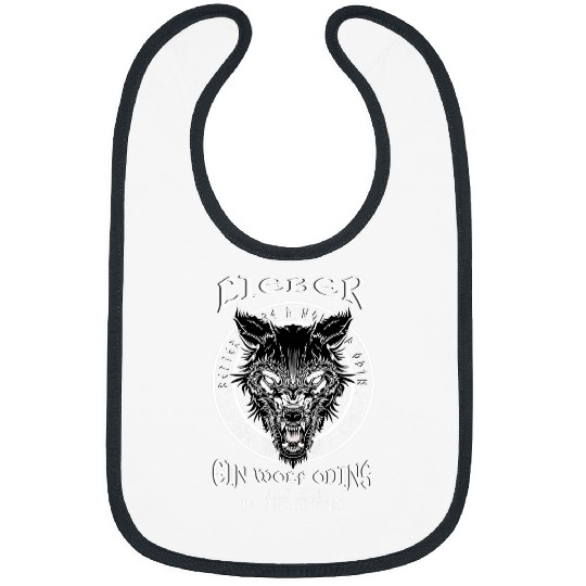 Lieber Ein wolfs Odins Als Ein Lamb of God Viking Nordic Bibs