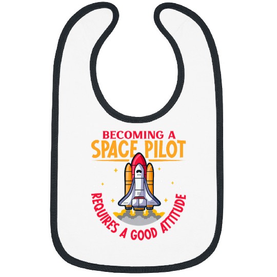 Astronaut Astronomy Solar System Outer Space Kids Bibs