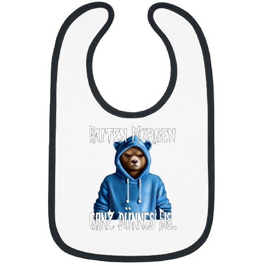 Bear Pet Good Morning Ultra Thin Ice Cream Greaty Bear Morning Group Bibs