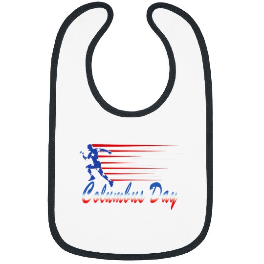 Happy Columbus Day Columbus Day American Columbus Day Bibs