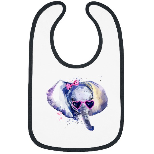 Elephant Pet hand painted Elephant Bibs