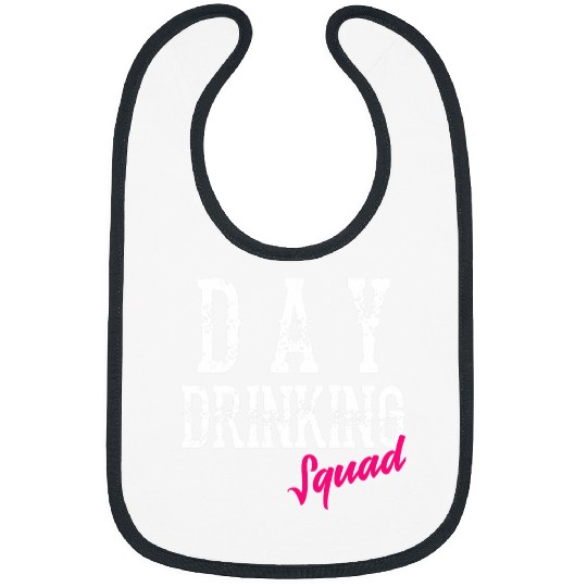 Beer Fun Cool Day Drinking Squad Funny Alcohol Drinker Group Gift 7 Bibs
