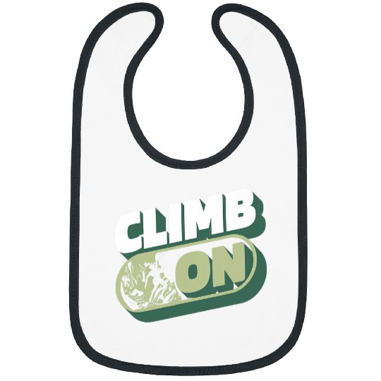Climber Cool Rock Climbing Mountaineer Bouldering Climb On Bibs