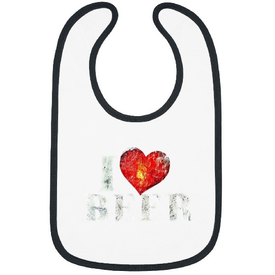 Beer Fun I Love Beer vintages Lover Beer Bibs