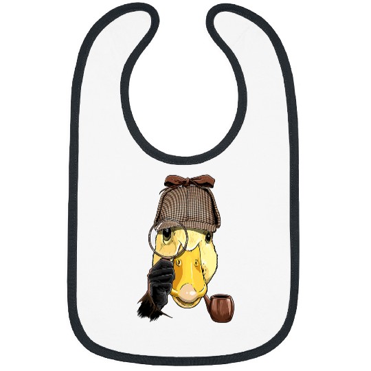 Duck Pet Detective Farmer Duck Farm Animal Lover 137 Bibs