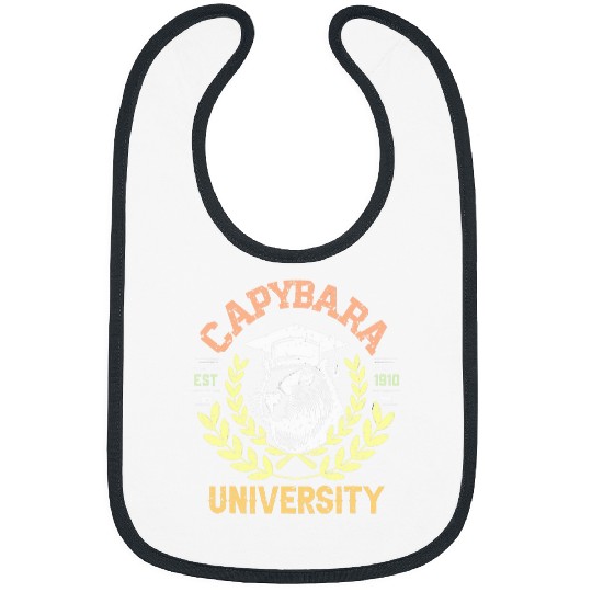 capybaras Pet Rodents Meme Lover capybaras University Bibs