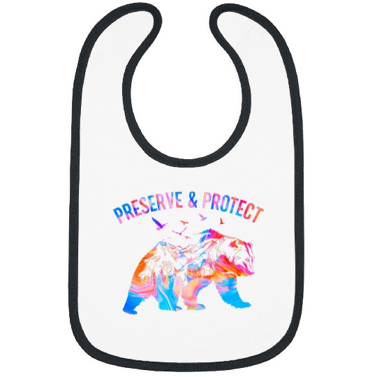 Bear Pet Preserve Protect National Park Nature Forest Bear Wildlife 1 Bibs