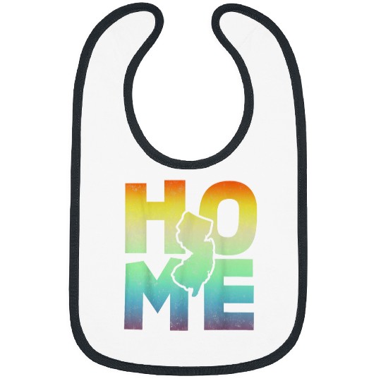 homes New Jersey Garden State Pride East Coast Proud Jersean Bibs