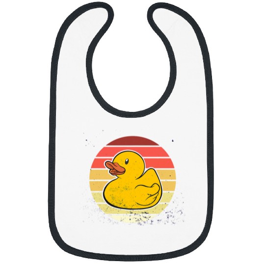 Duck Pet Funny Yellow Duck Rubber Bathtub Ducklings Bibs