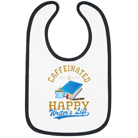 Writers Life Author Coffee Lover Writer Writing Bibs