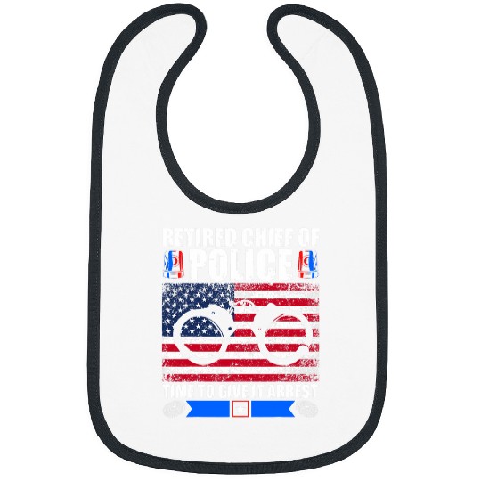Police Job Retired Chief of Police Officer Retirement Bibs