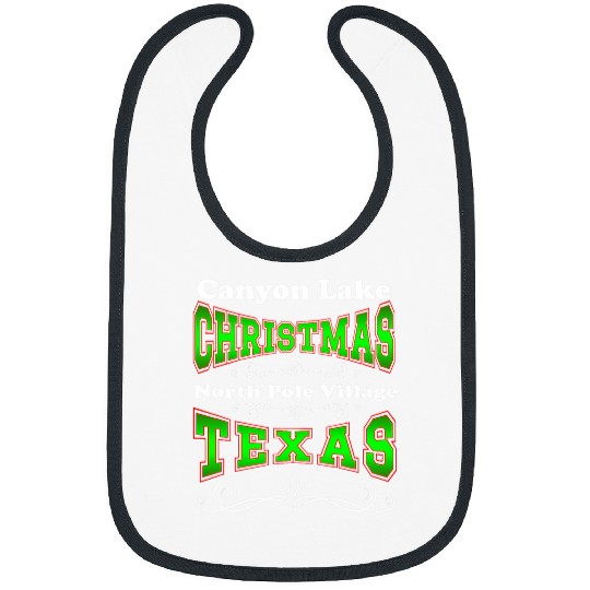 Christmas at Canyon Lakes North Pole Village in Texas Bibs