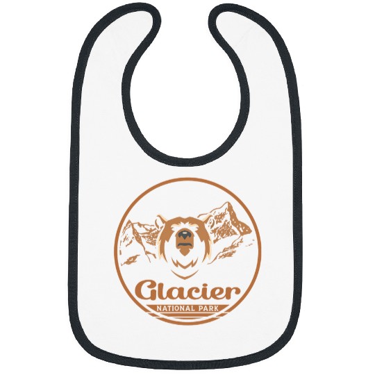 Bear Pet Glacier National Park Glacier Reminder Bear Design Bibs