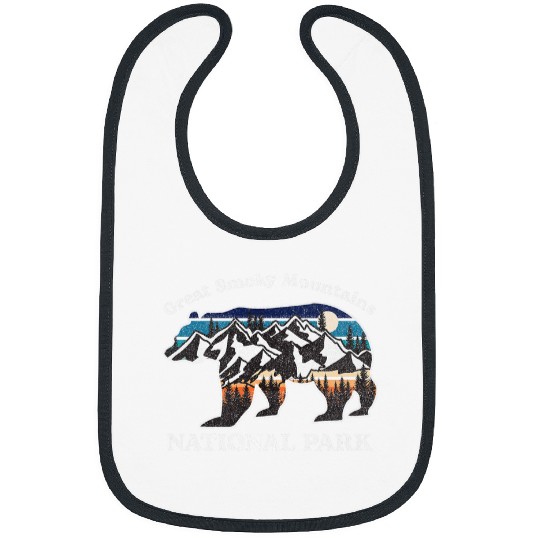 Great Smoky Mountains National Park Bear Hiking Souvenir Bibs