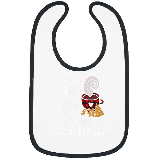 Coffee Fun Hot Cocoa Cookies Kind of Night buffalo plaids Coffee Mug Bibs