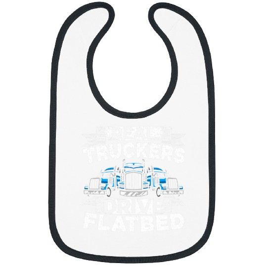 Mens Real Truckers Drive Flatbed Trucker Truck Driver Bibs